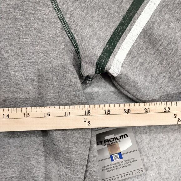 NWT Stadium Athletics Sweatshirt Womens Large Michigan State Spartans Boxy Crop - Picture 9 of 11